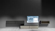 tv kast met losse elementen, modulaire tv kast, tv meubel samenstellen, tv wandmeubel flexibel, tv kast met opbergruimte, wandmeubel tv van VAN ICE, los tv meubel, tv kast met vitrinekast, tv meubel op maat, design tv meubel modulair, tv kast modern, tv meubel met wandplanken
