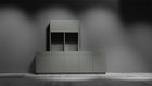waskast met lage onderkasten, waskast met onderkast, opbergkast wasruimte, waskast badkamer, waskast set, waskast met lades, compacte waskast, waskast met extra opbergruimte, waskast VAN ICE, praktische waskast