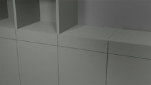 waskast met lage onderkasten, waskast met onderkast, opbergkast wasruimte, waskast badkamer, waskast set, waskast met lades, compacte waskast, waskast met extra opbergruimte, waskast VAN ICE, praktische waskast