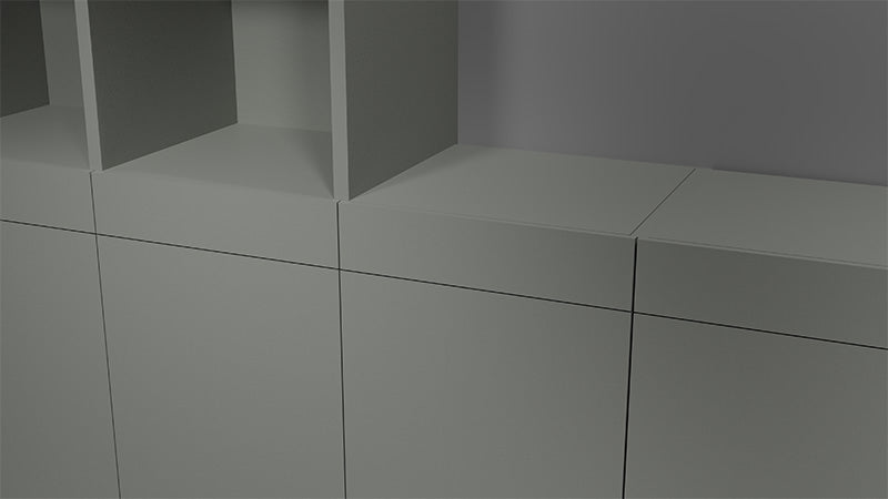 waskast met lage onderkasten, waskast met onderkast, opbergkast wasruimte, waskast badkamer, waskast set, waskast met lades, compacte waskast, waskast met extra opbergruimte, waskast VAN ICE, praktische waskast